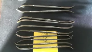 Riffler Files Swiss Made. Grobet + Swiss Vallorbe. X10. Die Sinker. 180mm - Picture 1 of 4