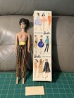 Vintage Mattel Brunette Bubble Cut Barbie Doll Japan #850   Original Box