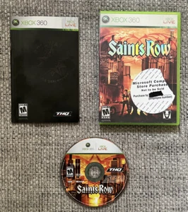 Saints Row Xbox 360 Completo RARO NO PARA REVENTA Copia de Compra de Tienda Microsoft - Imagen 1 de 9