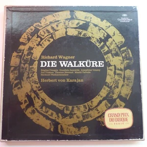 Wagner Die Walkure Karajan BPO DGG Stereo 139 229/33 tulip 5LP Stereo - Imagen 1 de 5