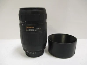 Tamron AF 75-300mm F/4-5.6 LD Macro Lens W/Lens Hood For Nikon - Picture 1 of 8
