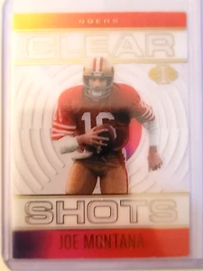 2021 Panini Illusions Joe Montana Clear Shots Acetate #CS12 - Picture 1 of 6