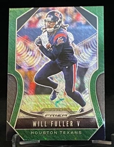 2019 Panini Prizm Prizms Green Shimmer #133 Will Fuller Houston Texans 1/2! - Picture 1 of 2