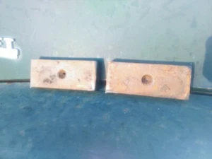 PAIR OF 1955 1956 1957 1958 1959 Chevy Truck GMC Helper Overload Springs Spacers - Picture 1 of 3