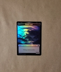 MTG Magic Dominaria Remastered EDH Commander X1 FOIL Marit Lage Token (NM/M) - Picture 1 of 1