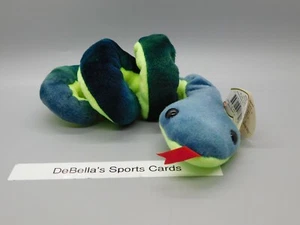 TY Beanie Babies -HISSY the Snake - Picture 1 of 3