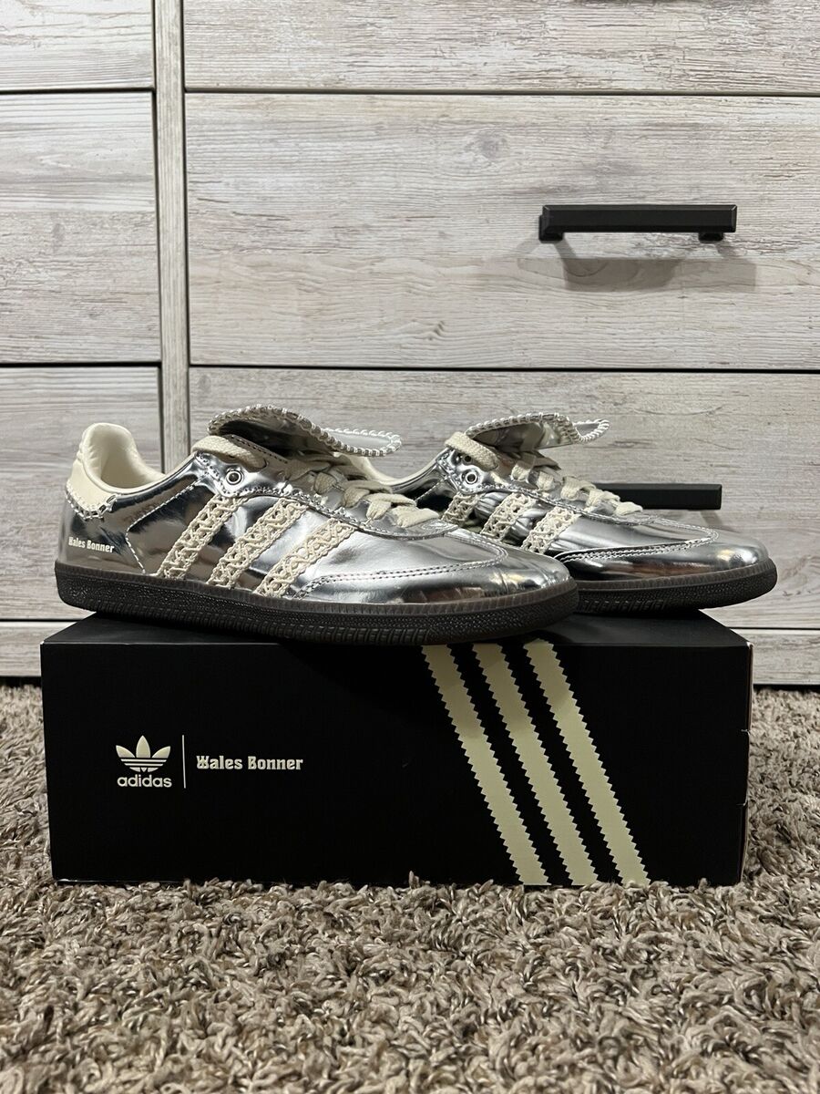 adidas Wales Bonner x Samba Silver Metallic for Sale adidas Wales Bonner x Samba Silver Metallic for Sale