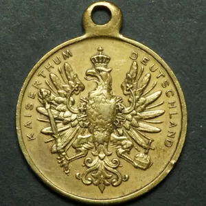 KAISERREICH: Tragbare Medaille o.J.. KAISERTHUM DEUTSCHLAND - KAISER WILHELM I. - Bild 1 von 2