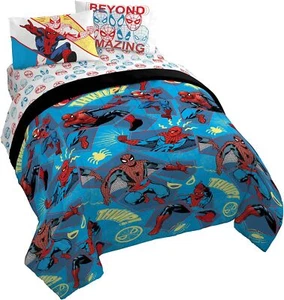Spider-Man "Beyond Amazing" Kids Reversible Bed Set - AB0BLCVVT9T4, AB0BLDR99578 - Picture 1 of 9