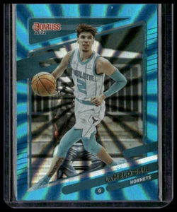 2021-22 Donruss #111 LaMelo Ball Holo Teal Laser - Picture 1 of 2