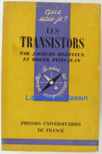 Les transistors Jacques Dezoteux Roger Petit-Jean 1964 - Imagen 1 de 1