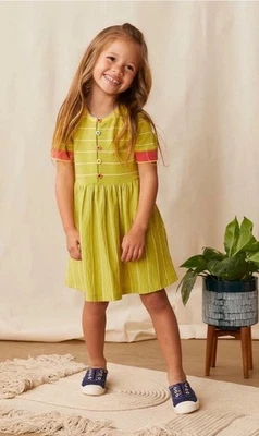 Vestido acanalado Matilda Jane Enchanted Garden verde sauce talla 6 Foto 1 de 4
