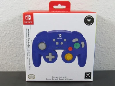 Power A Wireless Gamecube Controller Nintendo Switch Indigo Purple (BRAND NEW) - Image 1 of 4