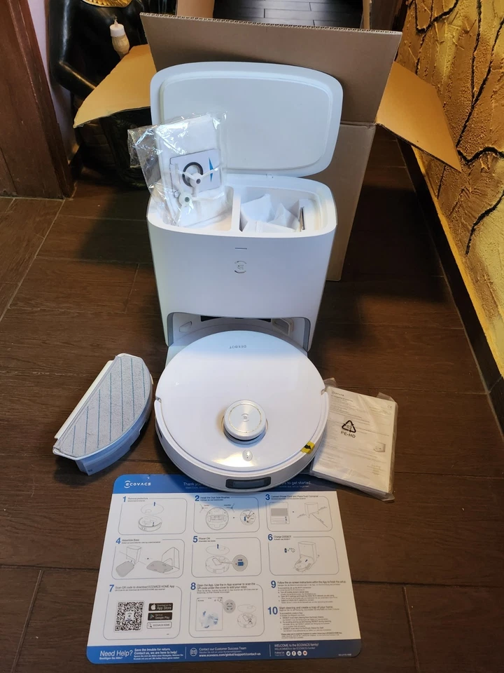 Ecovacs Deebot T10 Staubsaugerroboter, Wischroboter, App-Steruerung - Bild 1 von 1