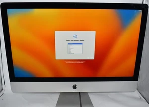 27" Apple A1419 iMac Retina 5K 18.3 i5-7500 @ 3.40GHz 32GB RAM 500GB SSD Leer* - Imagen 1 de 7
