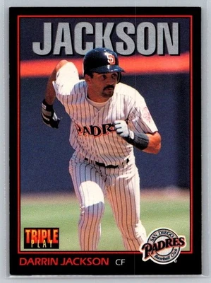 1993 Triple Play Darrin Jackson #138 San Diego Padres - Image 1 of 2