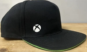 Offizielle Microsoft Xbox Snapback Cap Baseball Mütze Schwarz Logo Neu Etikett Gaming - Bild 1 von 11