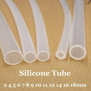 Flexible Silicone Hose Clear Tube for Aquarium & Pump - Bild 1 von 24
