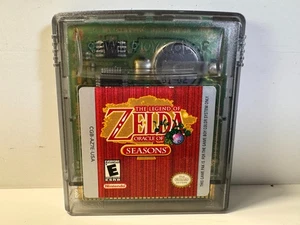 Legend of Zelda Oracle of Seasons (Nintendo Gameboy Color 2001) Authentic. SAVES - Picture 1 of 2