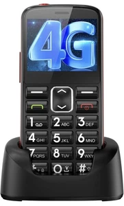 Teléfono Móvil 4G Botón Grande para Personas Mayores Teléfono Celular Fácil de Usar Móvil Básico - Imagen 1 de 7