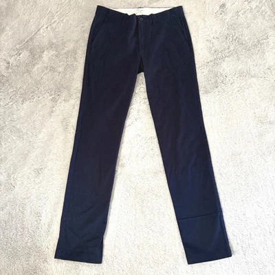 Pantalones Chinos Ajustados Azul Marino Crewcuts Niños Talla 16 Cintura Ajustable Preppy Fiesta Informal Foto 1 de 4