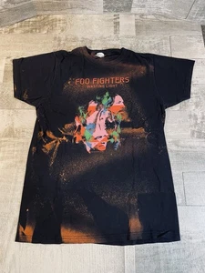 Foo Fighters Wasting Light 2001 Gira Concierto Hombres Camiseta Mediana Banda de Rock Camiseta - Imagen 1 de 6