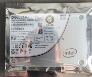 New Intel S4520 3.84TB Dell D3-S4520 SATA III 6Gb/s 2.5" SSDSC2KB038TZR WNPN1 - Picture 1 of 2