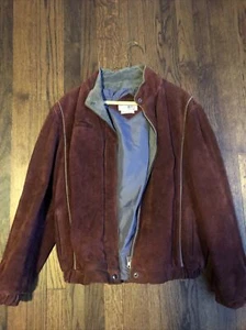 Vintage Sears The Fashion Place Jacket Men Genuine Leather RN-50411 Korea - Picture 1 of 21