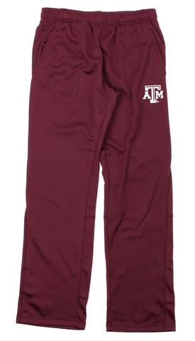 Gen 13 NCAA Men's Texas A&M Aggies Regular Leg Performance Pants, Maroon Cover