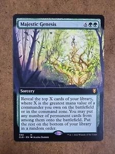 Majestic Genesis Extended Art - Commander Legends: Schlacht von Baldur's - Bild 1 von 1