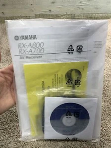 Yamaha RX-A700 RX-A800 Reciever Manuel & Cd - Picture 1 of 5