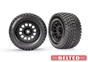Traxxas XRT Gravix Belted Pre-Mounted Tires (Black) (2) TRA7862 - Picture 1 of 1
