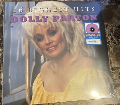 Dolly Parton ~16 Biggest Hits~ Vinyl LP Exclusive Violet Color - Image 1 of 3