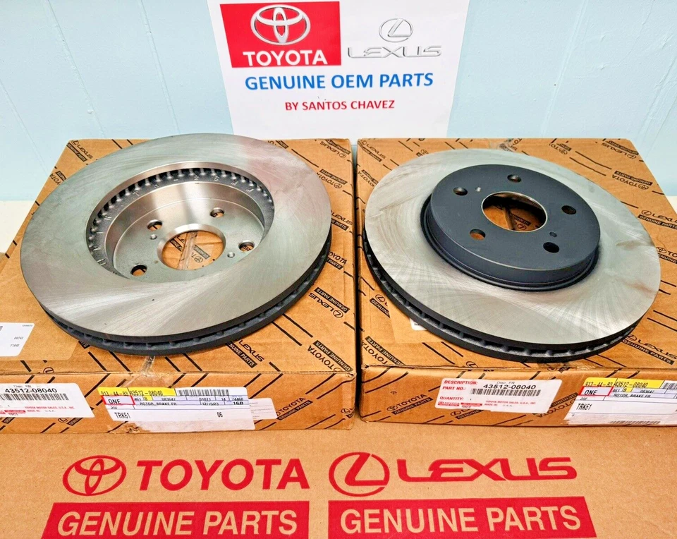 Rotor de freno de disco delantero Avalon 04-08 Solara X2 2005-2007 pieza original OEM Foto 1 de 4