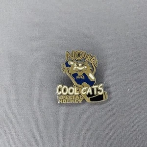 Northern Virginia Nova Cool Cats Especial Hockey Solapa Sombrero Chaqueta Prendedor - Imagen 1 de 2