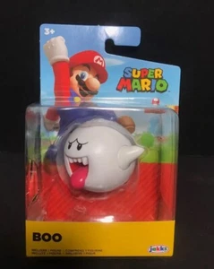 2019 JAKKS Pacific | World of Nintendo BOO 2.5” Action Figure - Picture 1 of 3