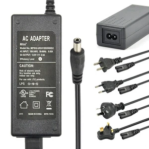 Alimentation 12V 2A AC MPGS-U0241202000D2 2.5x5.5mm pointe+Cordon d’alimentation - Photo 1/5