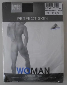 NEU & OVP: LEVEE DAMEN MÄNNER HERRENSTRUMPFHOSEN WOMAN! PERFECT SKIN! Gr. 52-54 - Picture 1 of 2