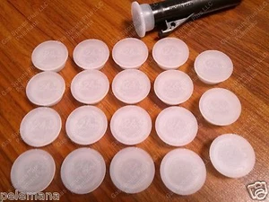20 BLITZ Gas Can SPOUT CAPS ONLY Heavy Duty Lid LOST MY YELLOW CAP Works Awesome - Picture 1 of 7