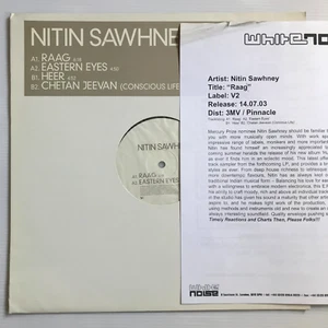 Nitin Sawhney – Vinyl 12 Sampler Human Album Promo Raag *DL - Picture 1 of 5
