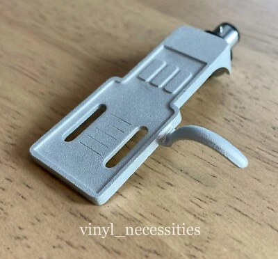 Cartucho de plata estilo Stanton Phono Headshell con cables de alambre enchapados en plata OFC! Foto 1 de 4