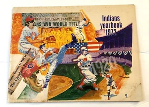 Annuario vintage 1972 Cleveland Indians MLB squadra di baseball - Foto 1 di 14