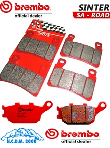 PASTIGLIE FRENO BREMBO SA ANTERIORI + POSTERIORI HONDA CBR 600 RR 2003 - 2004 - Imagen 1 de 9