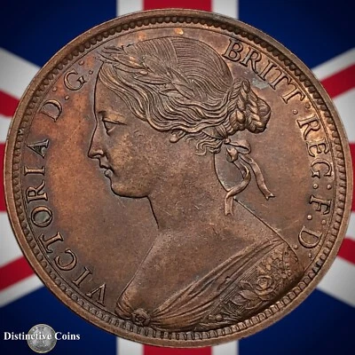 Grã-Bretanha 1862 Penny 1d GB6238 - Imagem 1 de 2