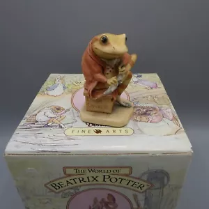 Border Fine Arts BPM17 Jeremy Fisher auf Blech Beatrix Potter Figur verpackt - Bild 1 von 9