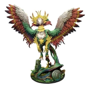Unpainted Kuxcoatl: Arcane of Power - GARGANTUAN 7.8-inch (200mm) Miniature - Picture 1 of 3