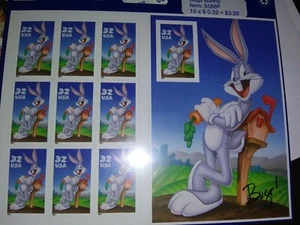 ONE Bugs Bunny sheet of 10 #3137 MNH - Picture 1 of 2