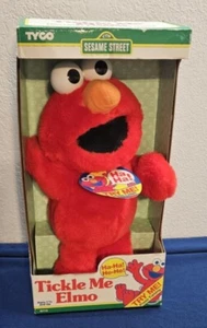 Rare Original 1996 Tickle Me Elmo Plush Stuffed Animal Doll Toy Tyco #62715 NOS - Picture 1 of 8