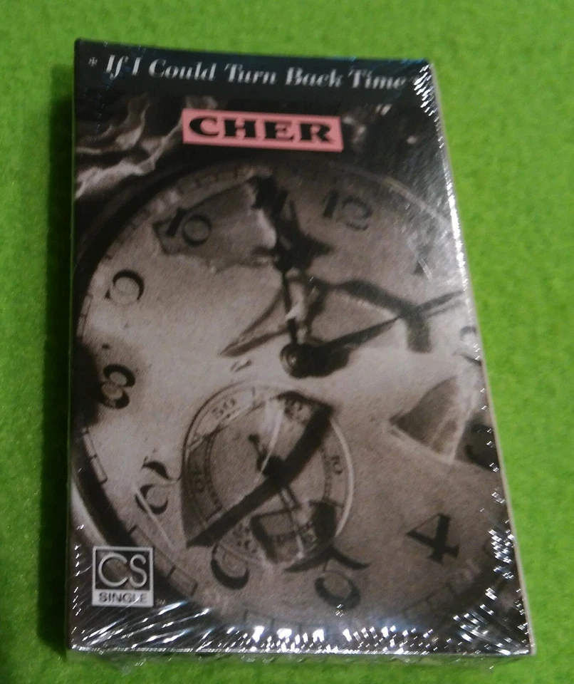 CHER / SEALED CASSETTE SINGLE / IF I COULD TURN BACK TIME / PROMO - Image 1 of 3