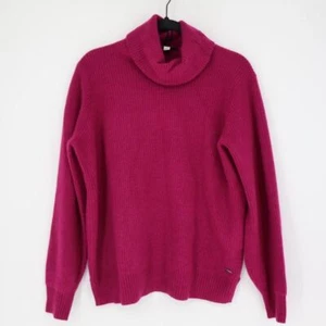 Maglione Joules donna lana cashmere girocollo taglia small bordeaux classico - Foto 1 di 14
